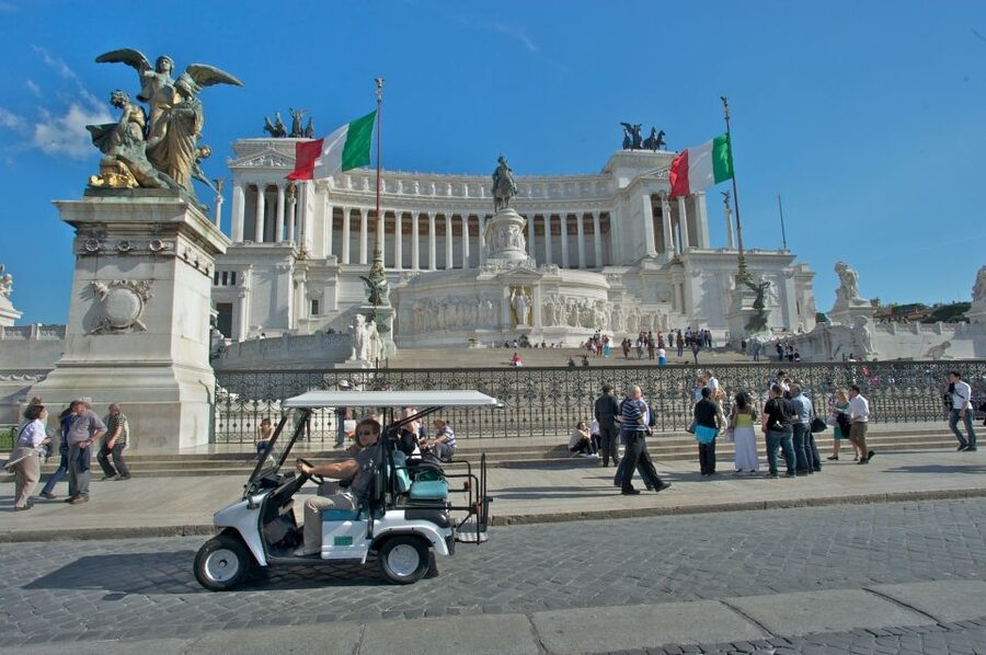 Rome at Sunset: Romantic Tour in an Electric Golf Cart - Why a golf cart works well in Rome at sunset