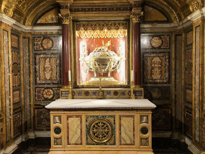 Rome: Basilica of St Mary Major Catholic Pilgrim Tour - Mosaics that teach through pictures