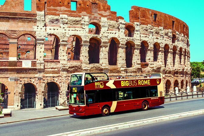 Rome: Big Bus Hop-on, Hop-off Open-Top Sightseeing Tour - What this bus tour is really good at