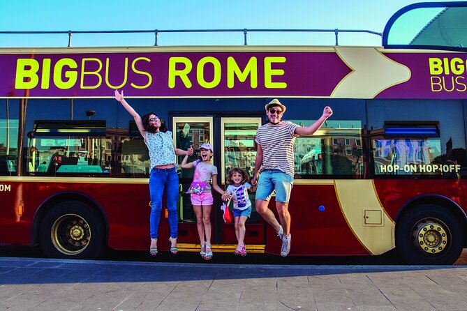 Rome: Big Bus Hop-on, Hop-off Open-Top Sightseeing Tour - Choosing between the 3-hour, 24-hour, 48-hour, and 72-hour tickets