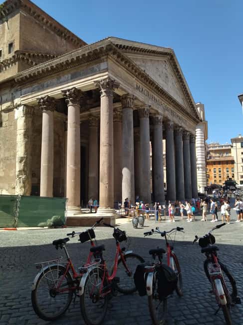 Rome: Bike Rental 4-hours - Using the city app audio guide
