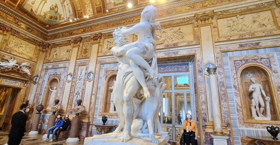 Rome: Borghese Gallery Entry Ticket & Optional Guided Tour - Bernini’s marble figures and the power of movement