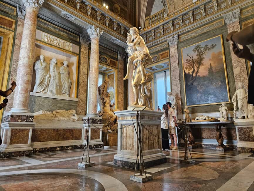 Rome: Borghese Gallery Guided Small Group Tour - What to bring and what to leave behind