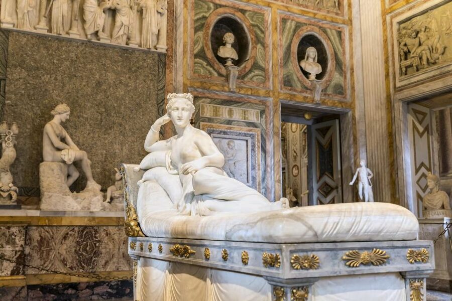 Rome: Borghese Gallery Guided Tour with Skip-the-Line Entry - The frescoed rooms of Casina Borghese