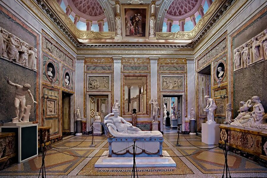 Rome: Borghese Gallery Guided Tour with Skip-the-Line Ticket - The gladiator mosaic and the ancient collection