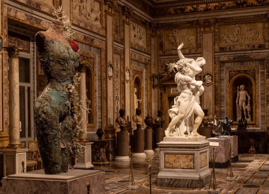 Rome: Borghese Gallery Guided Tour with Tickets - Ground-floor sculptures and Bernini’s marble drama