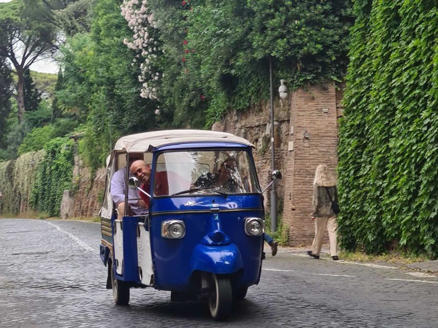 Rome by Ape Calessino - Key points at a glance