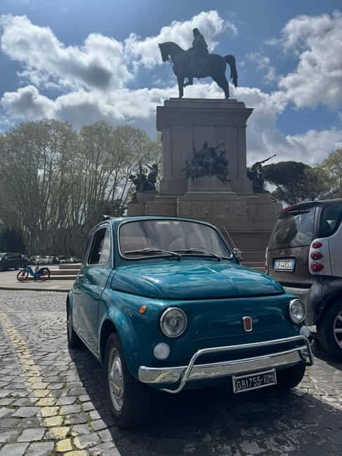 Rome by Fiat 500: Guided Sightseeing Tour by VintageFiat 500 - Is $86.71 a fair price?