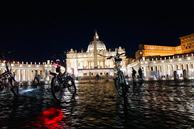 Rome by Night - Ebike Small Group Tour - Food and Wine (Option) - Crossing into Vatican City