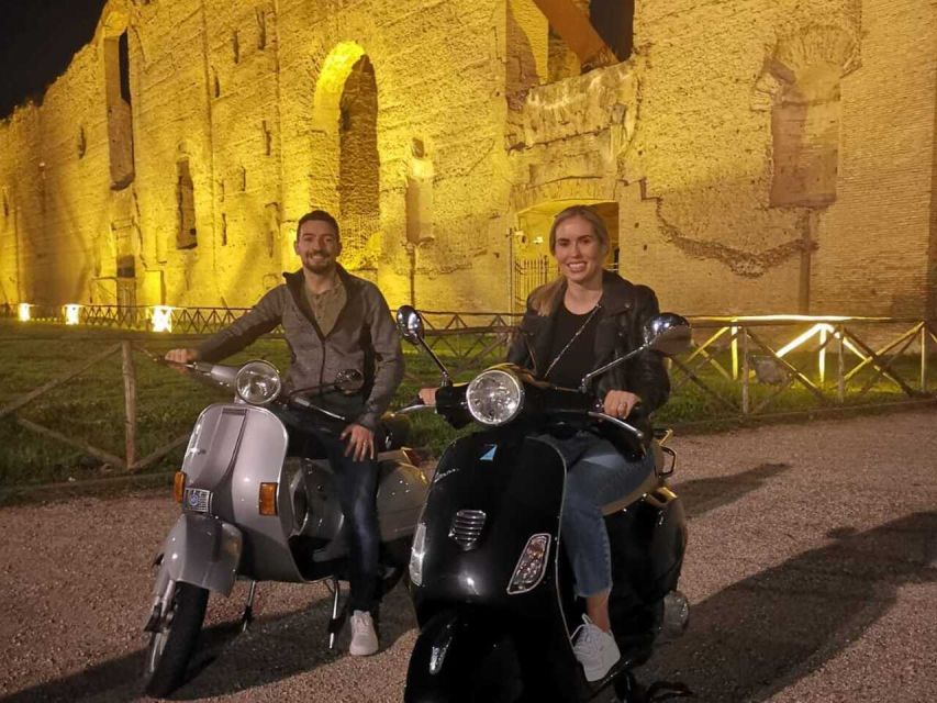Rome by Night Vespa Tour With Driver/Private Guide - Why a Vespa works so well in Rome after dark