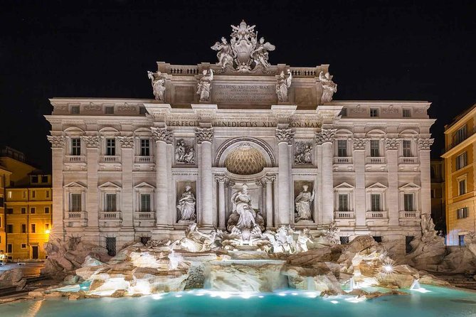 Rome by Night Walking Tour - Trevi Fountain after the crowds soften