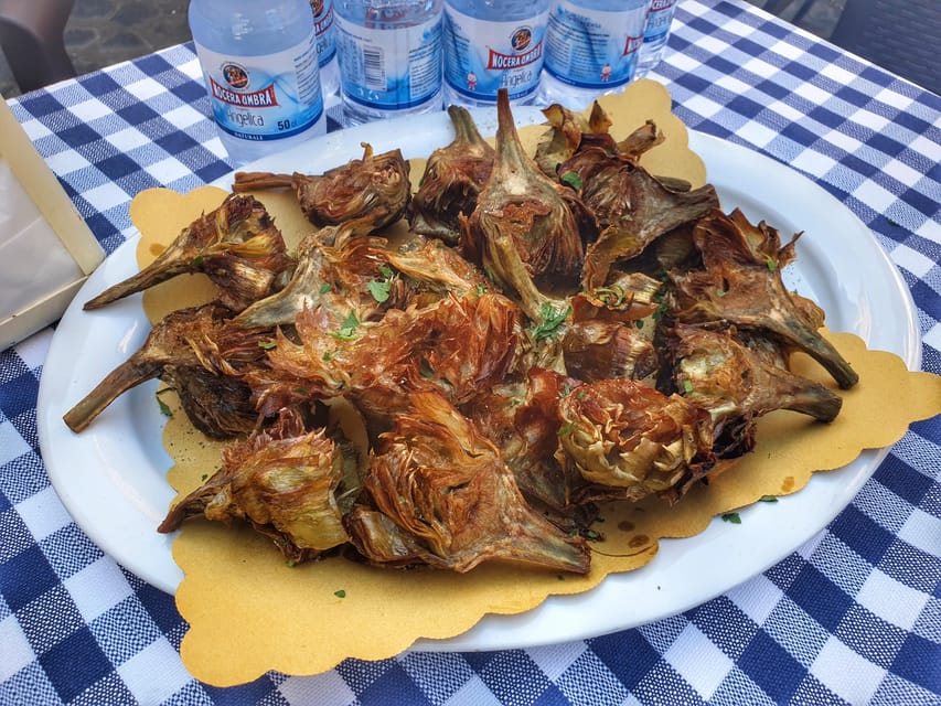 Rome: Campo de Fiori & Ghetto Street Food Sightseeing Tour - Supplì, pizza al taglio, and Roman eating habits