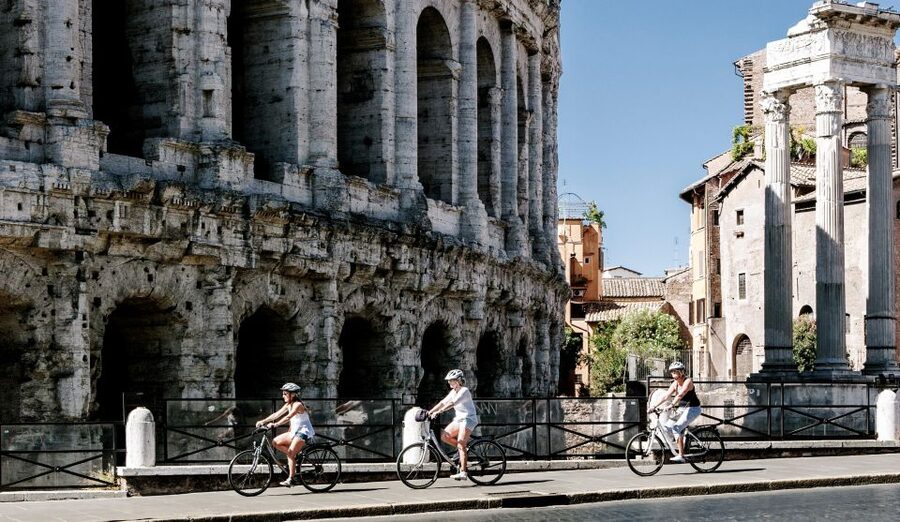 Rome: Cannondale E-Bike Tour of Top Landmarks & More - From Via Labicana to the Colosseum and Imperial Forums