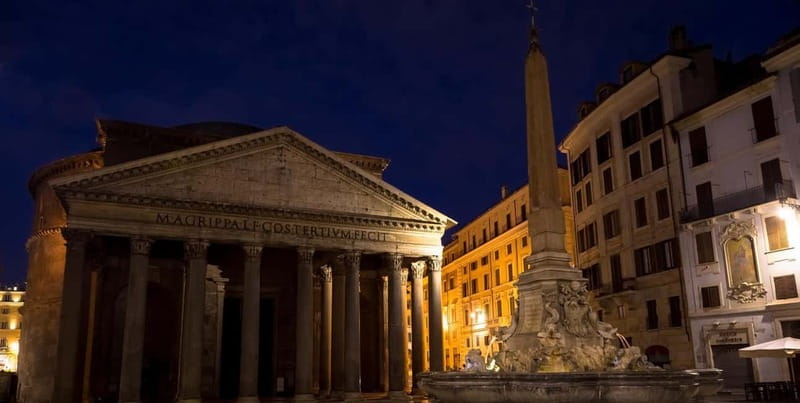 Rome: Capuchin Crypt & Rome’s Dark Secrets Small Group Tour - The Pantheon and the old butcher’s shop