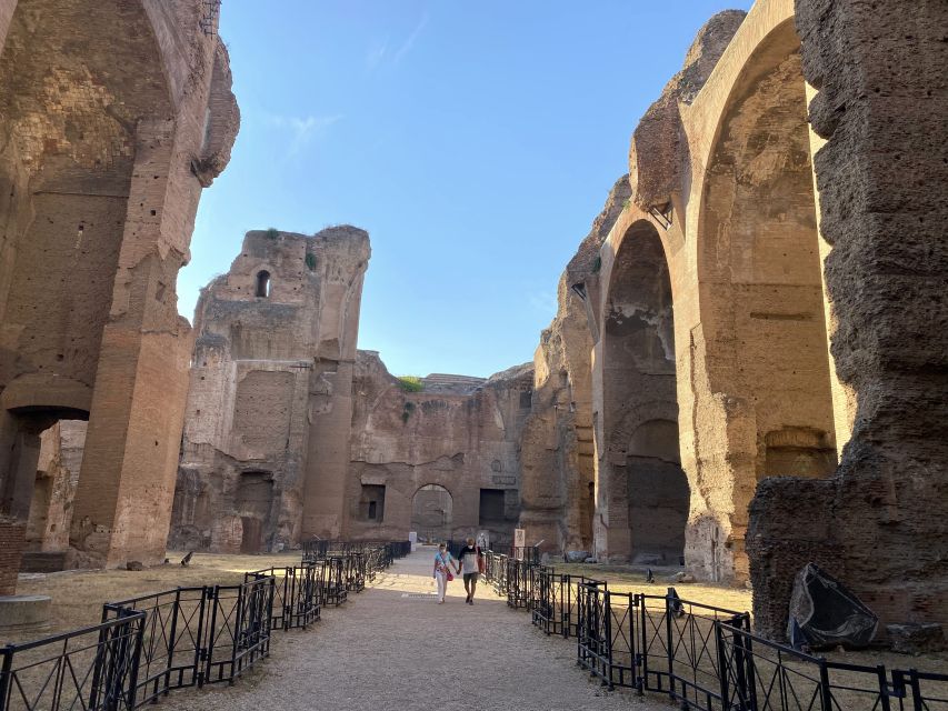 Rome: Caracalla Baths Express Small-Group or Private Tour - Looking closely at the mosaics