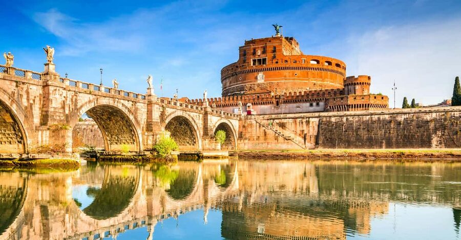 Rome: Castel Sant'Angelo Skip-the-Line Entry Tickets - Rooftop Views Toward St. Peter’s Basilica