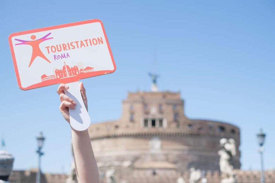 Rome: Castel Sant'Angelo Skip-the-Line Ticket - Meeting the Orange Umbrella Near the Bridge