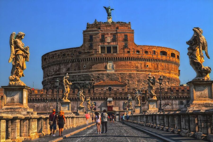 Rome: Castel Sant’Angelo Skip-the-Line Ticket & Audio Guide - Hadrian’s mausoleum and the castle’s first layer
