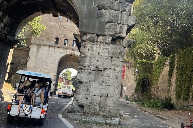 Rome Catacomb & Appian Way Small-Group Tour by Golf Cart - The Appian Way: Rome’s long road out of town