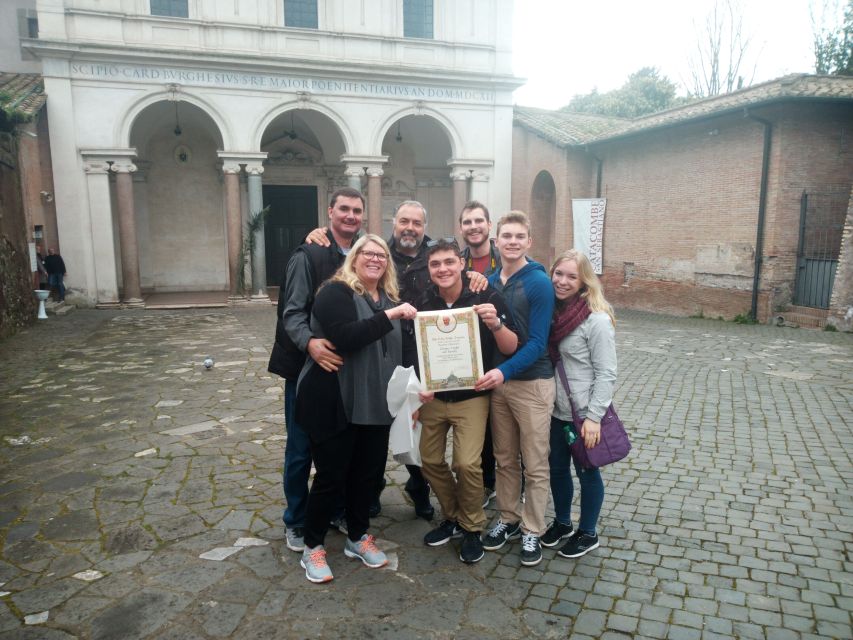 Rome: Catacombs & Appian Way 3-Hour Private Guided Tour - Riding the ancient Appian Way