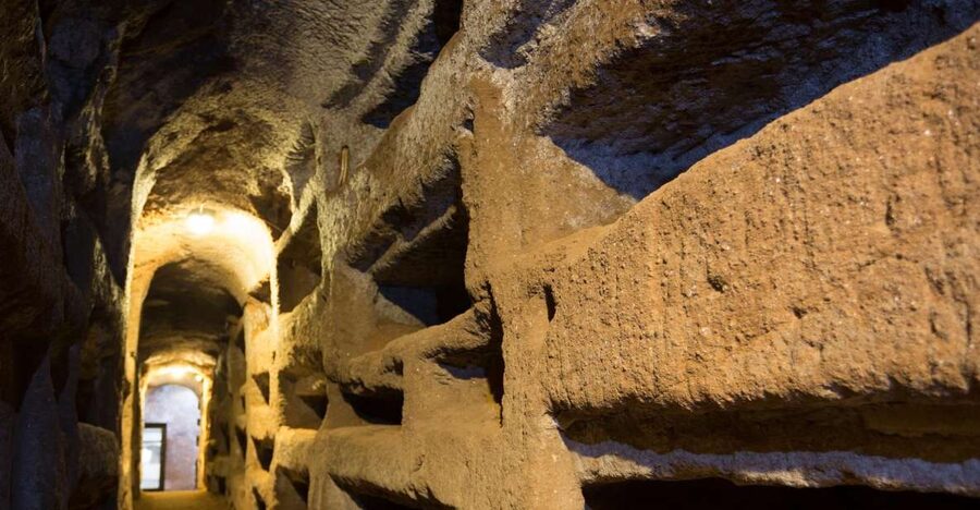 Rome Catacombs Night Tour & Santa Maria Maggiore After Hours - The Mausoleum of Constantia and its 4th-century mosaics