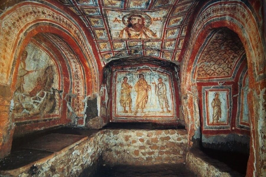 Rome: Catacombs of Domitilla Entry Ticket & Guided Tour - The crypt of Nereus and Achilleus