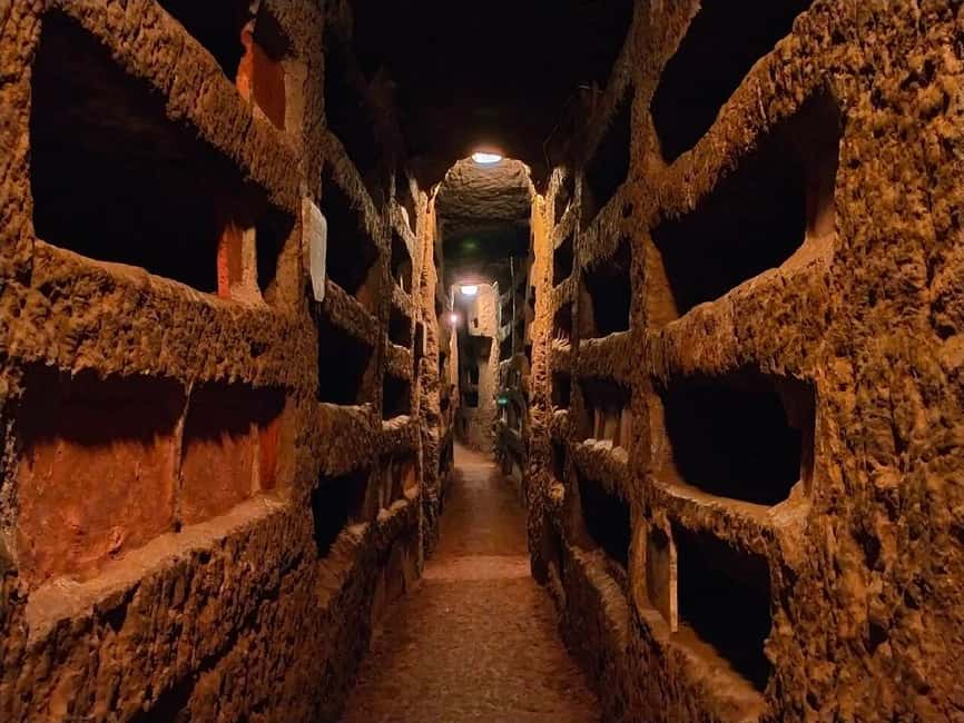 Rome: Catacombs Skip-the-Line Tour with Tickets - Walking Through San Domitilla’s Underground Passages