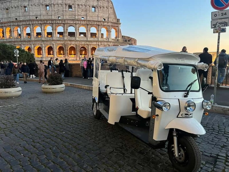 Rome: City Center Private Tour With Tuk-Tuk - Key points to know before you book