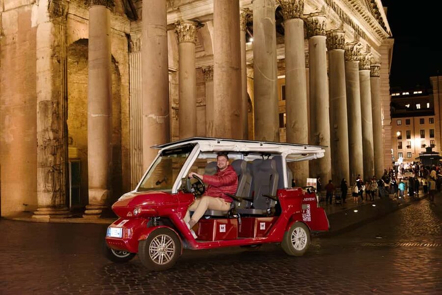 Rome: City Golf Cart at Night Tour - Why Rome works so well after sunset