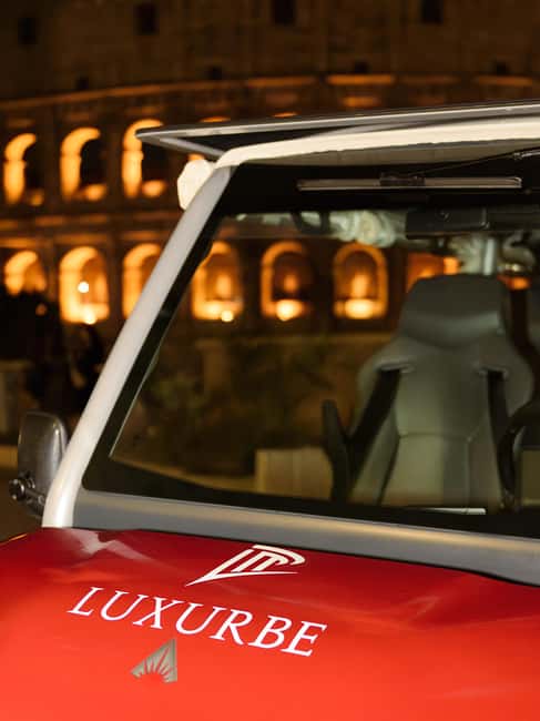 Rome: City Golf Cart at Night Tour - The Aventine Keyhole brings a small surprise