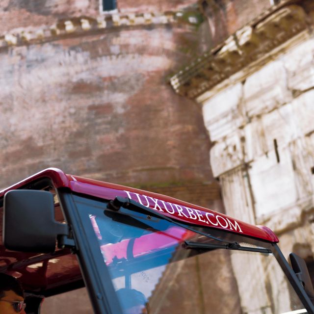 Rome: City Golf Cart at Night Tour - Campidoglio shows Rome’s grand civic side