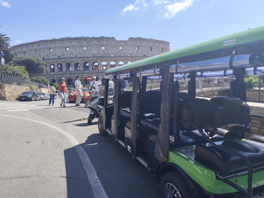 Rome: City Highlights Golf Cart Tour with Aperitivo - Who should book this Rome golf cart tour?