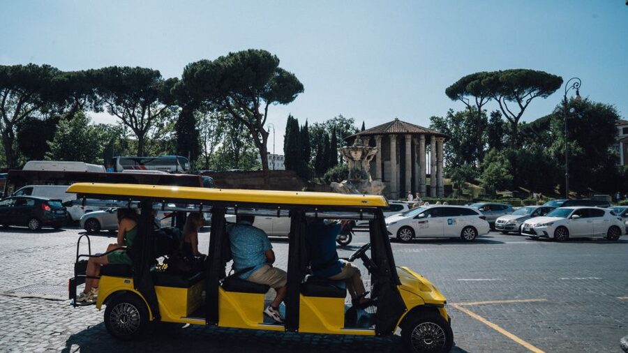 Rome: City Highlights Golf Cart Tour with Local Guide - The Colosseum without the entrance line