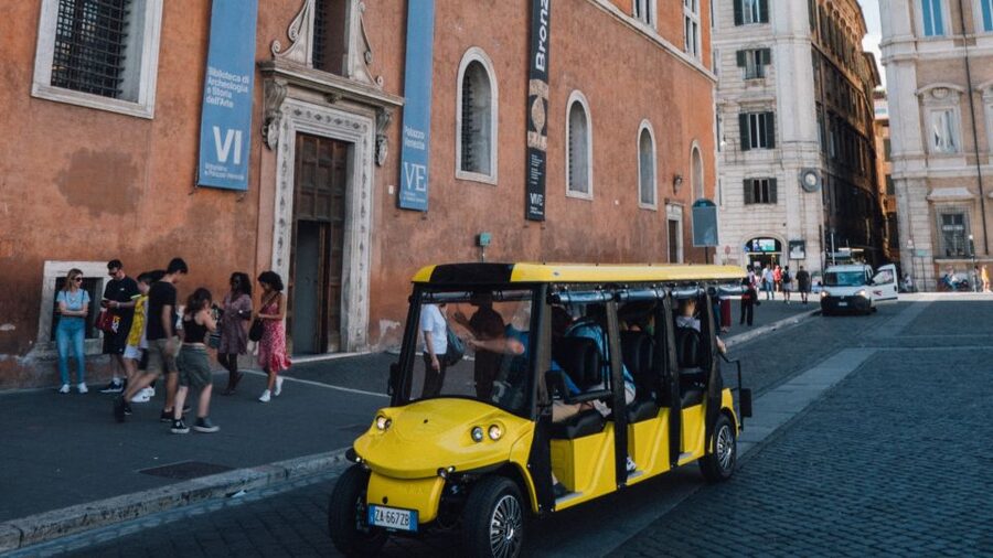 Rome: City Highlights Golf Cart Tour with Local Guide - Circus Maximus and Teatro Marcello