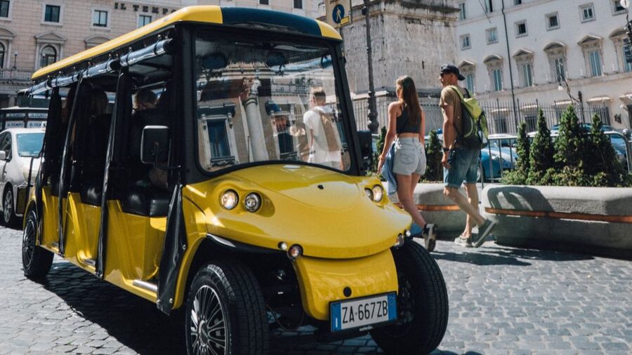 Rome: City Highlights Golf Cart Tour with Local Guide - Largo Argentina and Julius Caesar’s assassination