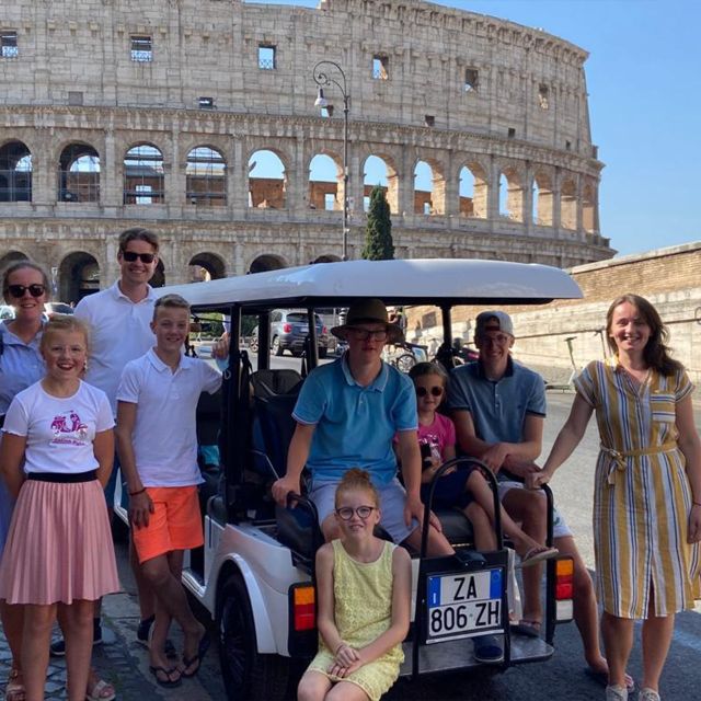 Rome: City Highlights Guided Tour by Golf Cart - Piazza Navona and the Pantheon