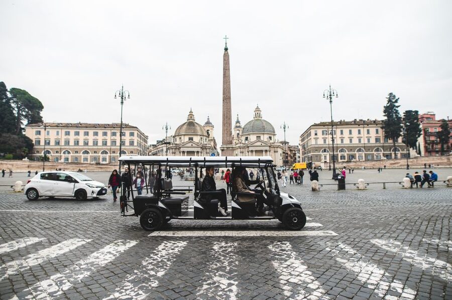 Rome: City Highlights Guided Tour by Golf Cart - Ending at Santa Maria Maggiore