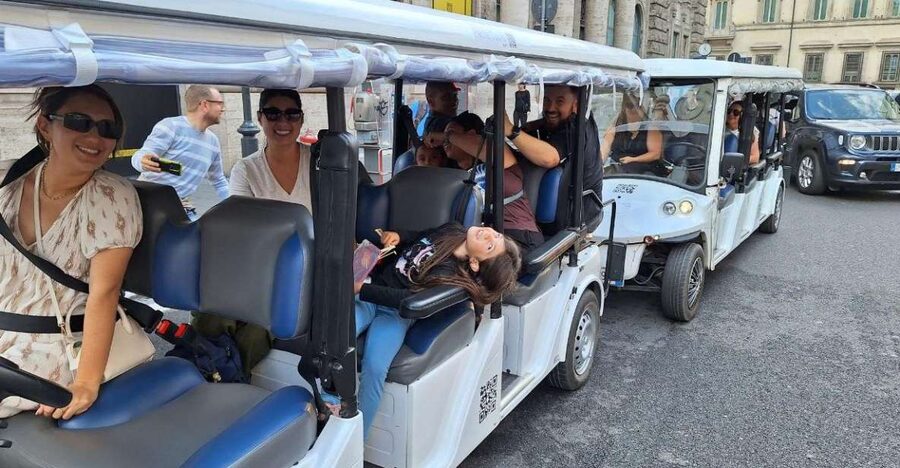 Rome: City Highlights on a Shared Golf Cart Tour - Why a golf cart works well in central Rome