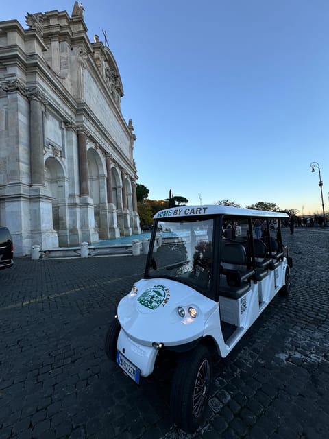 Rome: City Highlights Private Golf Cart Tour - The guides shape the day