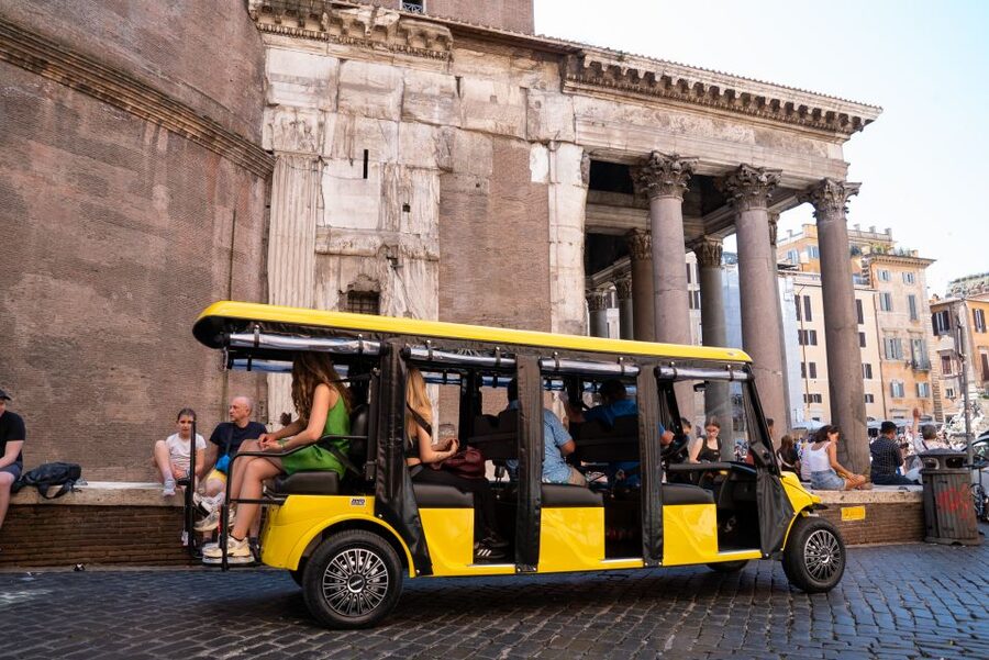 Rome: City Highlights Tour by Electric Golf Cart - Largo di Torre Argentina and Piazza Venezia