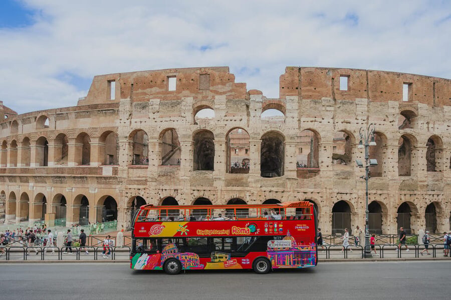 Rome: City Sightseeing Hop-on Hop-off Bus with Audioguide - Why this bus works well in Rome