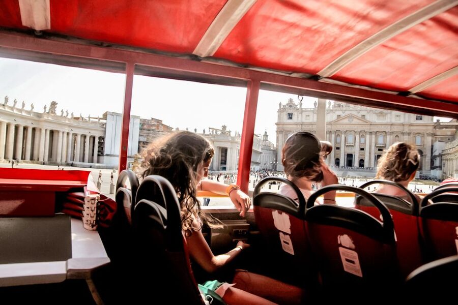 Rome: City Sightseeing Hop-on Hop-off Bus with Audioguide - Piazza Venezia and Largo Argentina