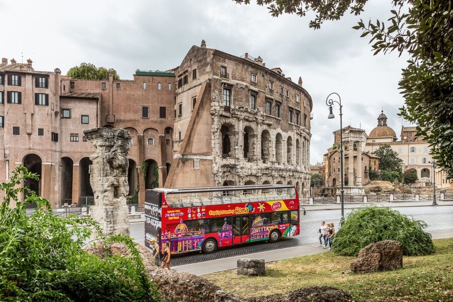 Rome: City Sightseeing Hop-on Hop-off Bus with Audioguide - Villa Borghese, the Spanish Steps, and Trevi Fountain