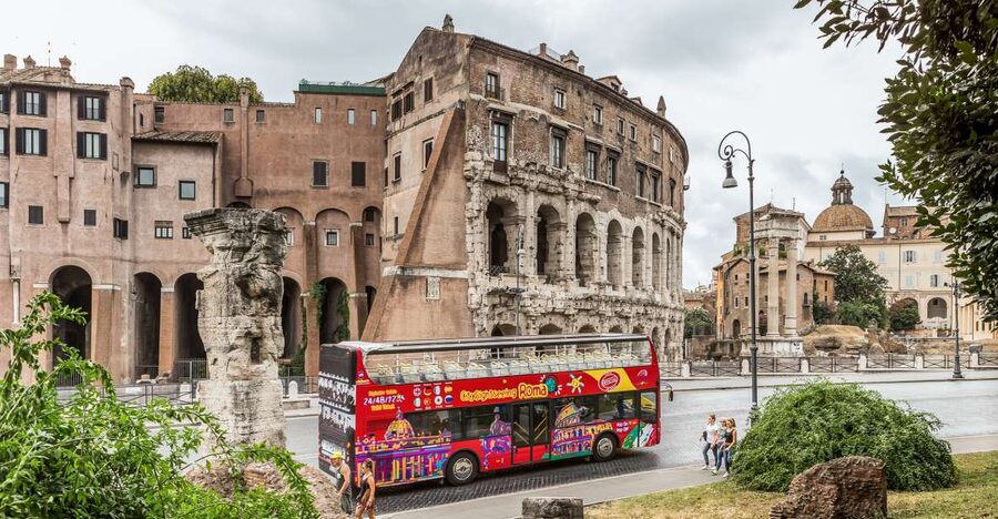 Rome: City Sightseeing Hop-on Hop-off Bus with Audioguide - What the audio guide and app add