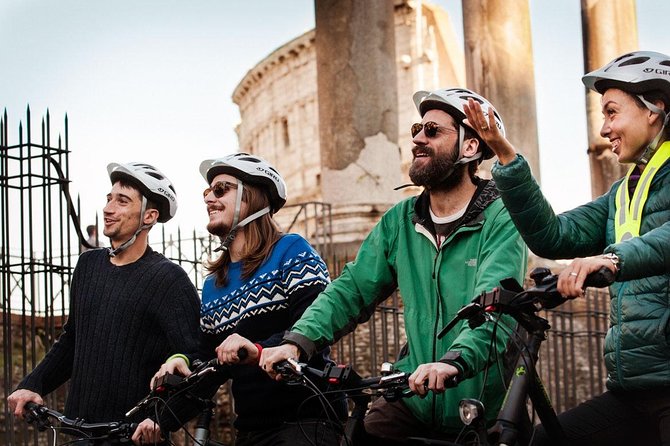 Rome City Small Group Bike Tour with quality Cannondale EBike - The Jewish Quarter and Teatro di Marcello