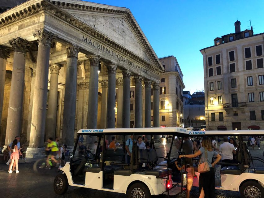 Rome: City Tour by Golf Cart with Gelato - Key points at a glance