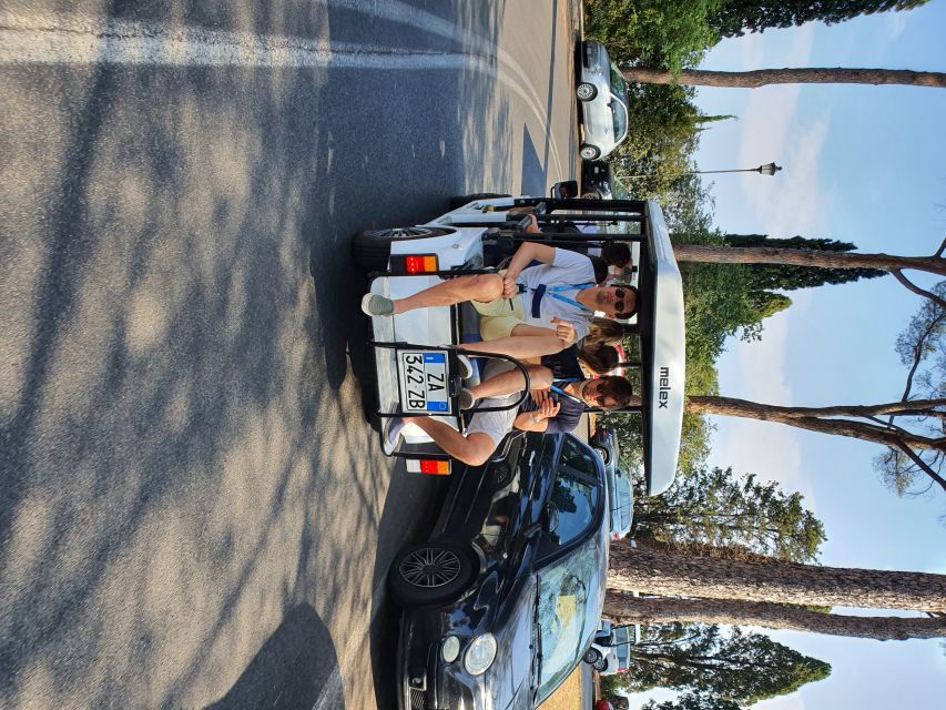 Rome: City Tour by Golf Cart with Gelato - Why a golf cart works so well in central Rome