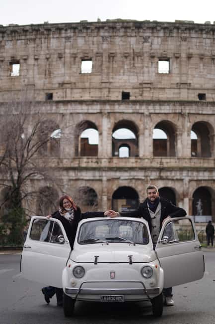 Rome: City Tour in a Retro Fiat 500 with Photo Stops - A brief pass by Vatican City