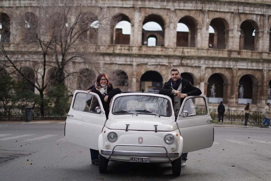 Rome: City Tour in a Retro Fiat 500 with Photo Stops - What the $72.60 price is really buying