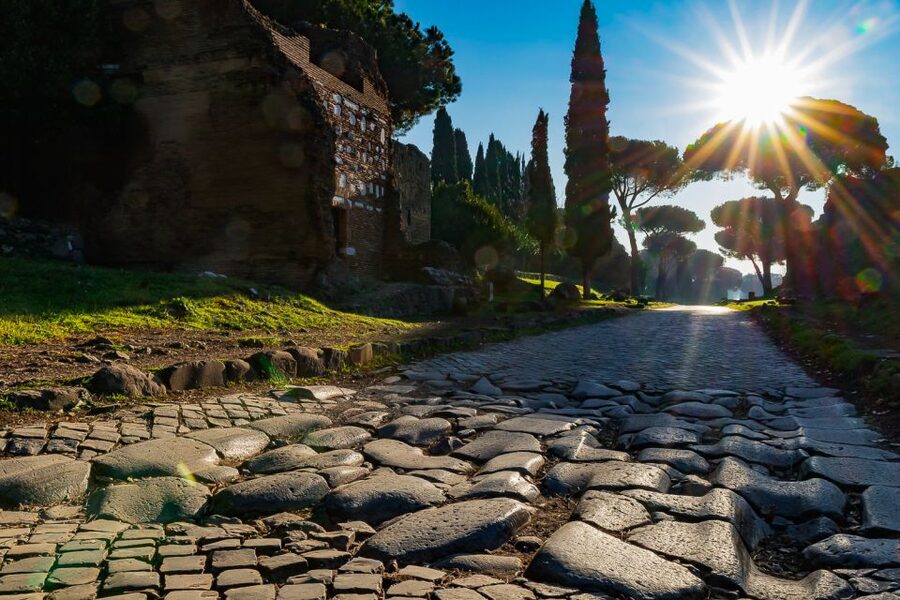 Rome: Colosseum, Ancient Rome and Catacombs Tours & Tickets - Walking through the Roman Forum